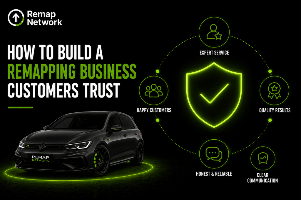build a remapping business customers trust