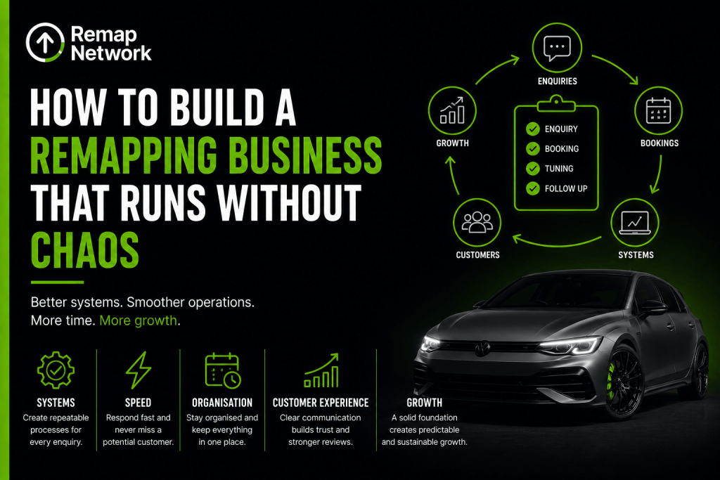 build a remapping business that runs without chaos