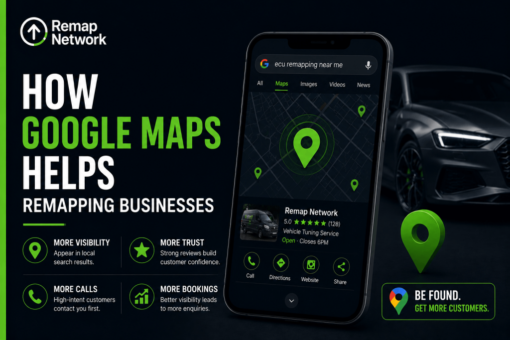 google maps helps remapping businesses