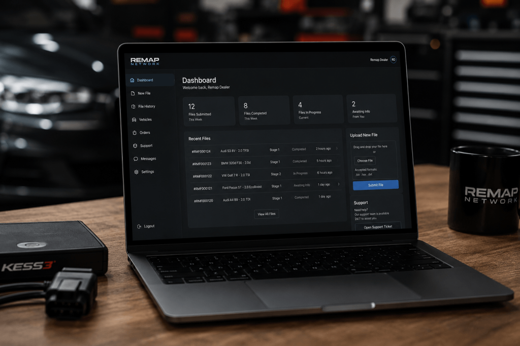 remap network file service